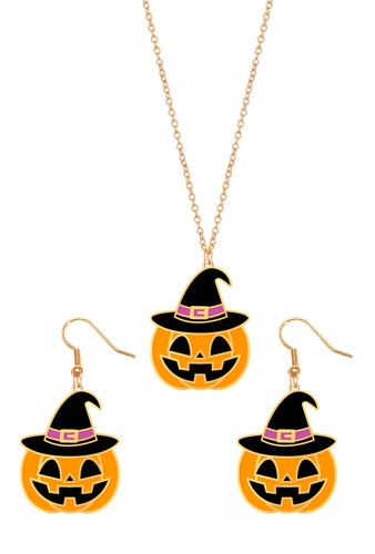 Schmuckset halloween kette - halloween,