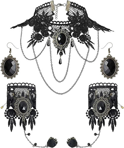 Halloween gothic schmuck - halloween,