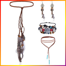 Indianer Kopf Schmuck Set