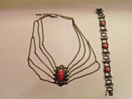 835er silber trachtenschmuck - silber,