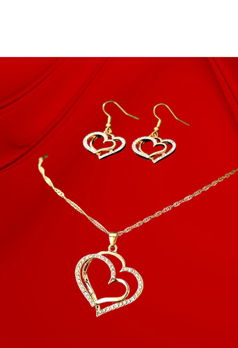 Schmuck set halskette ohrringe - set,