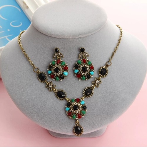 2tlg set halskette mit - set,,