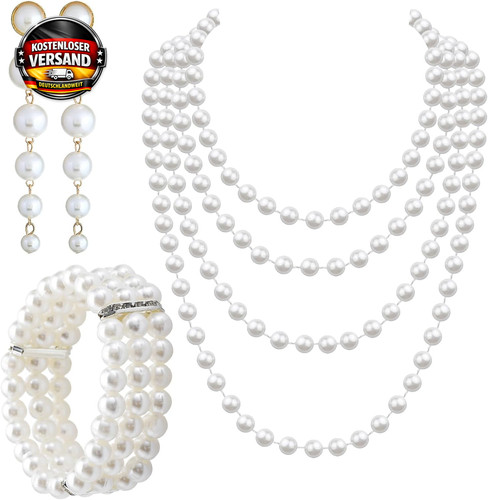 Perlen schmuck set - schmuck,