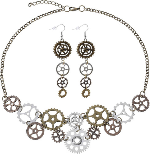 Steampunk schmuck set damen - steampunk,