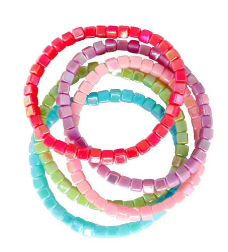 Bunte armbänder 5er set - bunte,