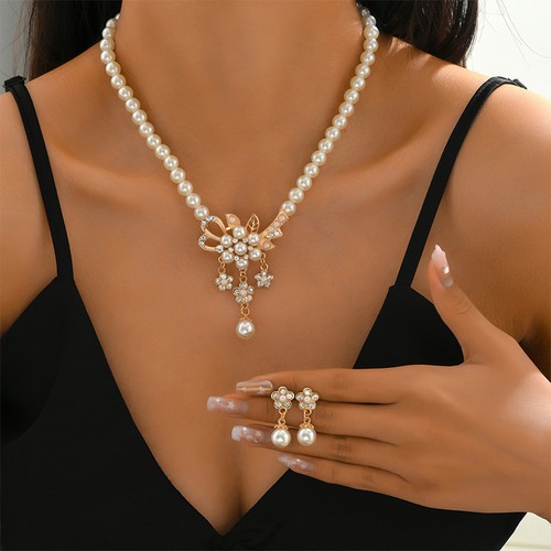 1set mode elegante perlen - 1set,